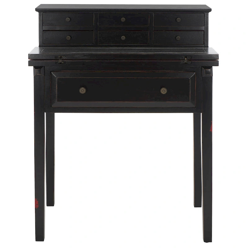 Bureau rabattable à 7 tiroirs Gerly