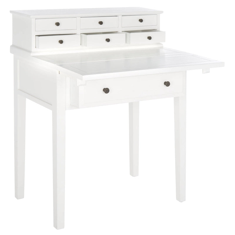 Bureau rabattable à 7 tiroirs Gerly