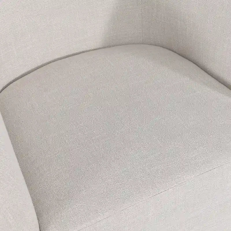 Modern 31 W Swivel Accent Chair Barrel Chair