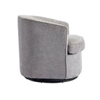Fauteuil pivotant rond rembourré moderne SEYNAR pour le salon
