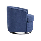 Fauteuil pivotant rond rembourré moderne SEYNAR pour le salon