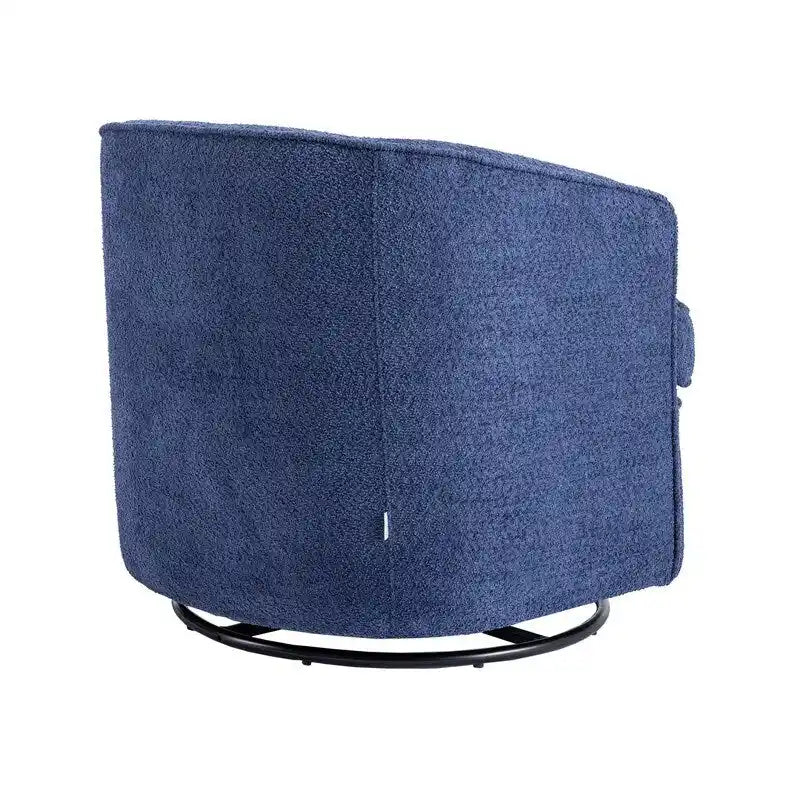 Fauteuil pivotant rond rembourré moderne SEYNAR pour le salon