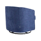 Fauteuil pivotant rond rembourré moderne SEYNAR pour le salon