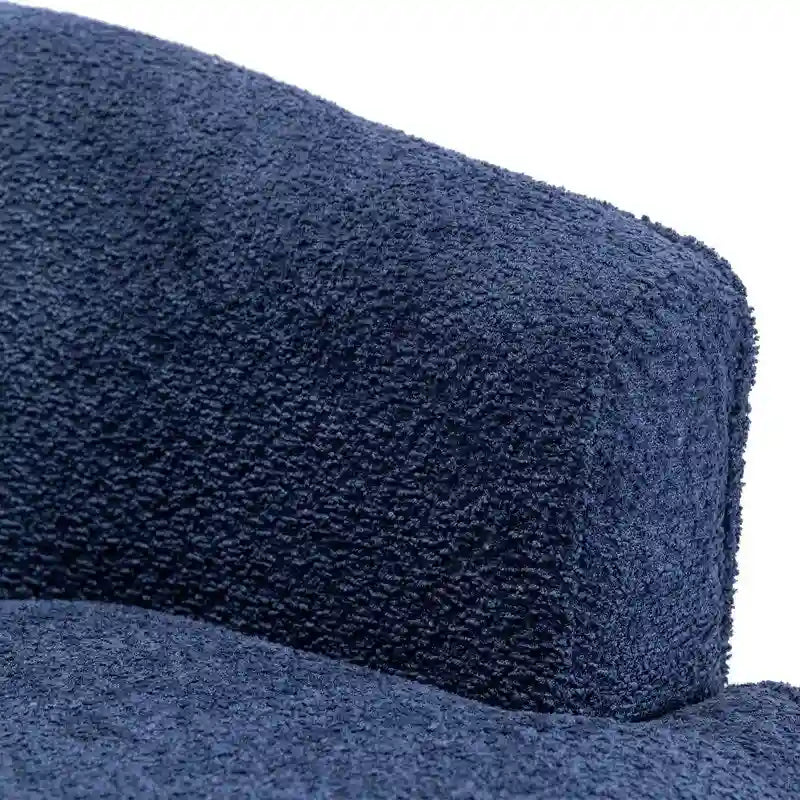 Fauteuil pivotant rond rembourré moderne SEYNAR pour le salon