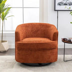 Fauteuil pivotant rond rembourré moderne SEYNAR pour le salon