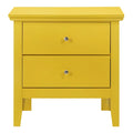 Table de chevet à 2 tiroirs Primo (61 cm H x 48,3 cm L x 39,4 cm P)