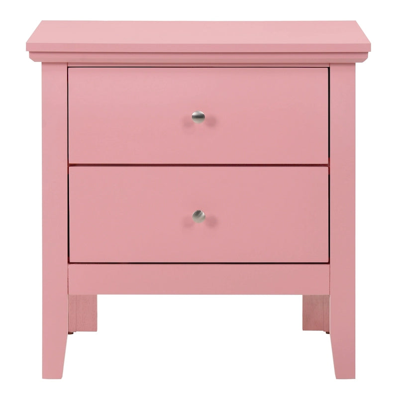 Primo 2-Drawer Nightstand (24 in. H x 19 in. W x 15.5 in. D)