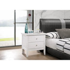 Primo 2-Drawer Nightstand (24 in. H x 19 in. W x 15.5 in. D)