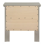 Table de chevet à 2 tiroirs Primo (61 cm H x 48,3 cm L x 39,4 cm P)