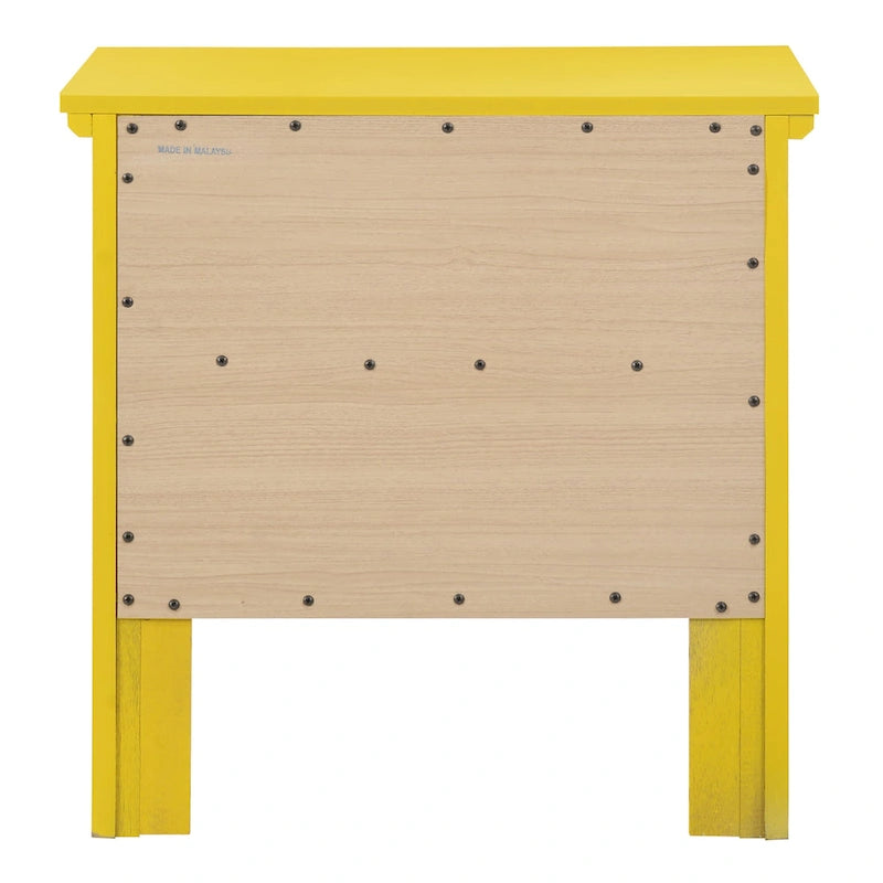Table de chevet à 2 tiroirs Primo (61 cm H x 48,3 cm L x 39,4 cm P)