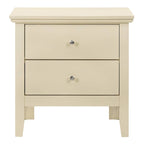 Table de chevet à 2 tiroirs Primo (61 cm H x 48,3 cm L x 39,4 cm P)
