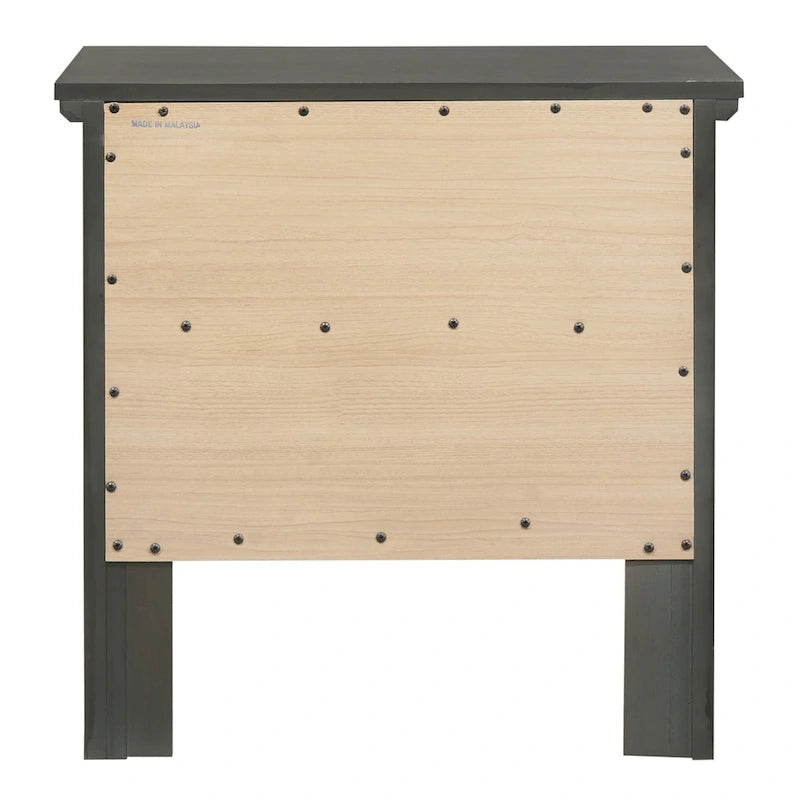 Table de chevet à 2 tiroirs Primo (61 cm H x 48,3 cm L x 39,4 cm P)