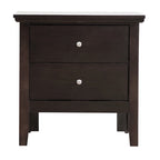 Table de chevet à 2 tiroirs Primo (61 cm H x 48,3 cm L x 39,4 cm P)