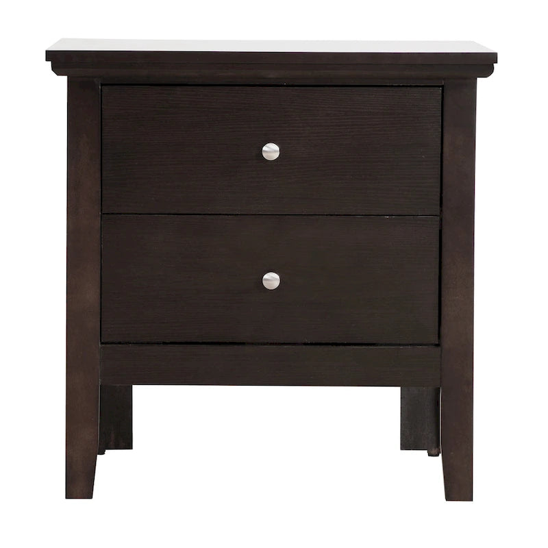 Table de chevet à 2 tiroirs Primo (61 cm H x 48,3 cm L x 39,4 cm P)