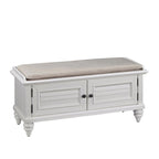 Banc de rangement capitonné Bermuda
