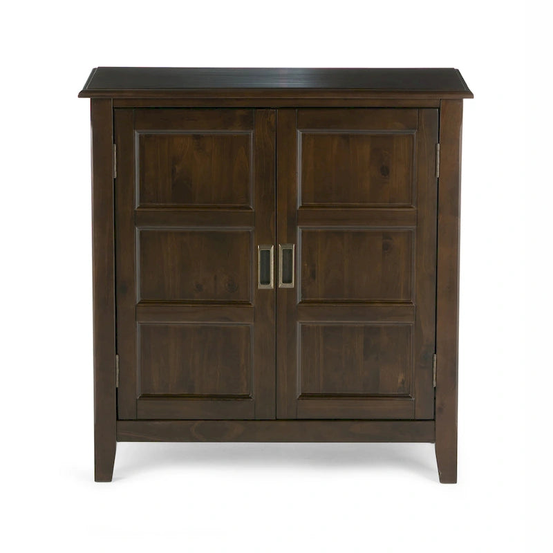 Meuble bas de rangement transitoire en bois massif Portland de 76 cm de large – 76 larg. x 36 prof. x 79 haut. (cm)