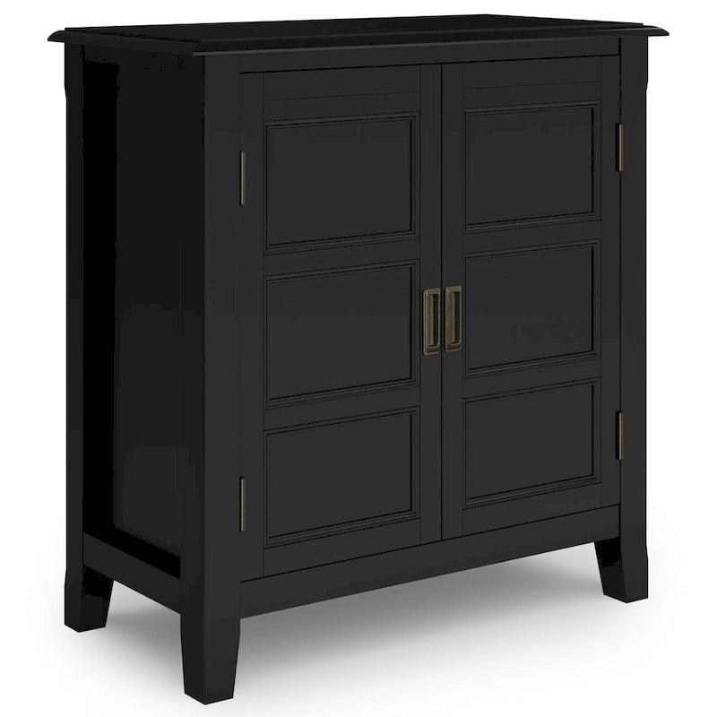 Meuble bas de rangement transitoire en bois massif Portland de 76 cm de large – 76 larg. x 36 prof. x 79 haut. (cm)