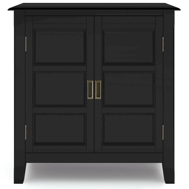 Meuble bas de rangement transitoire en bois massif Portland de 76 cm de large – 76 larg. x 36 prof. x 79 haut. (cm)