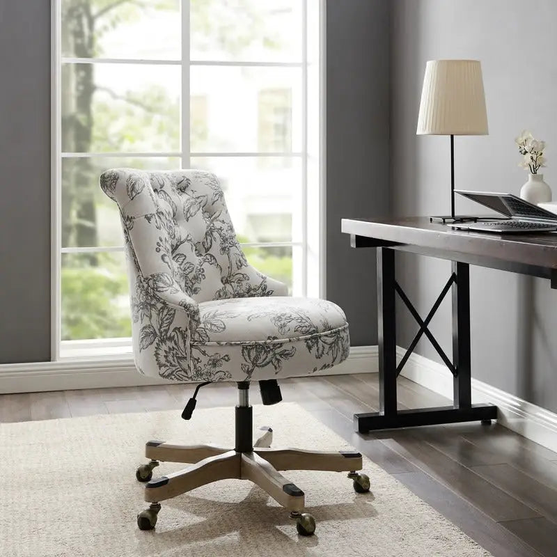 Chaise de bureau pivotante Pamela