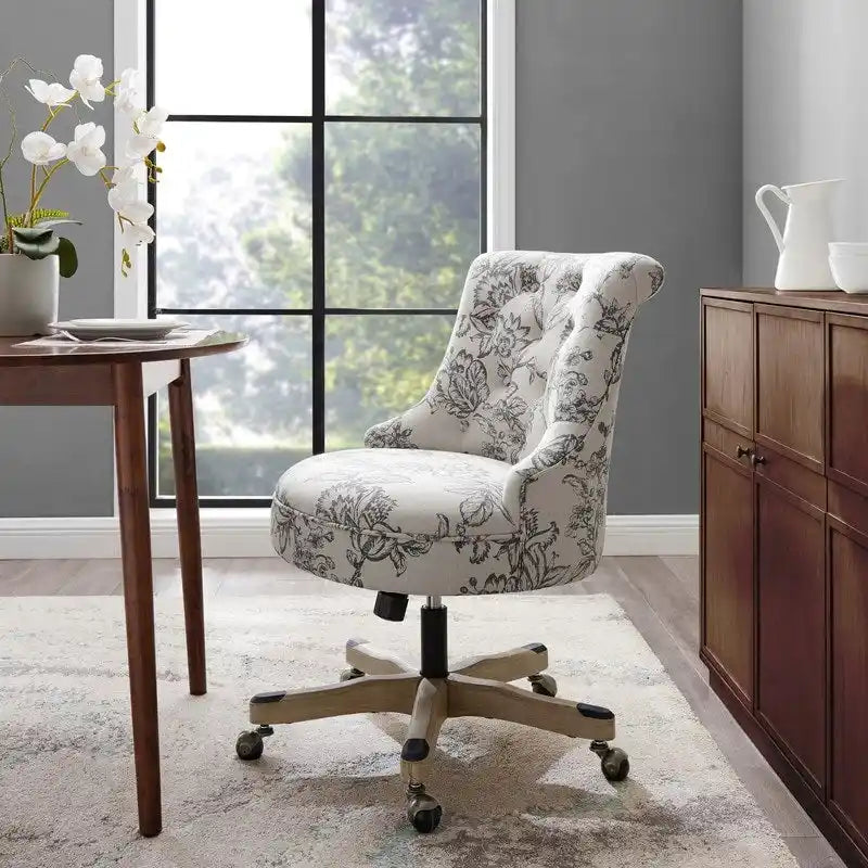 Chaise de bureau pivotante Pamela