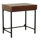 Bureau rustique Raleigh - Châtaigne/Noir
