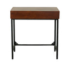 Bureau rustique Raleigh - Châtaigne/Noir