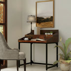 Bureau rustique Raleigh - Châtaigne/Noir