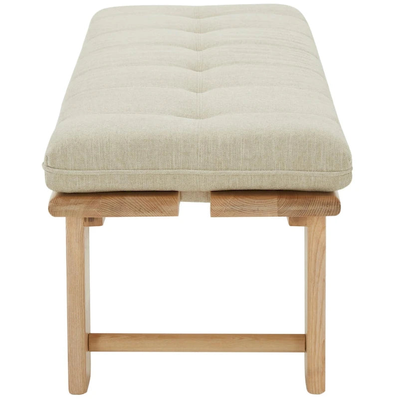 Banc moderne Rasema avec coussin - 61 L x 19 P x 18 H