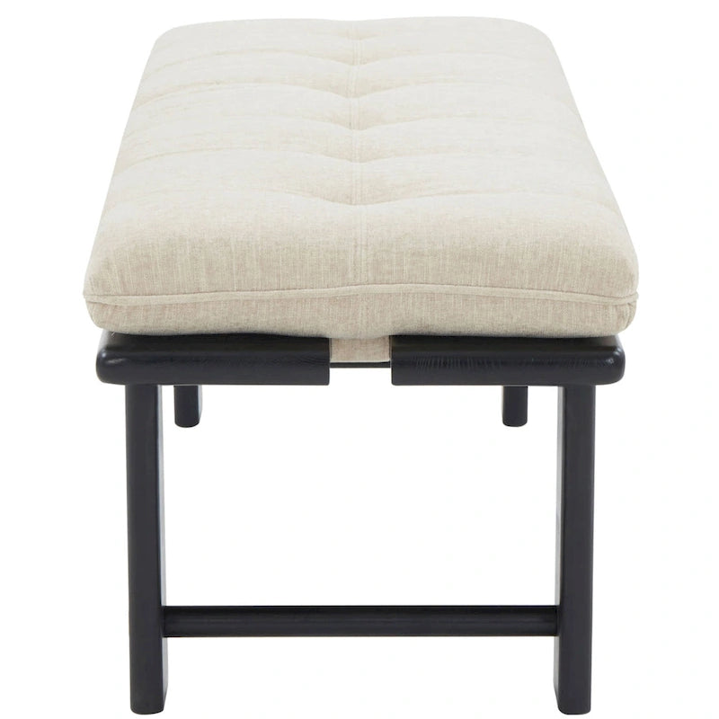Banc moderne Rasema avec coussin - 61 L x 19 P x 18 H