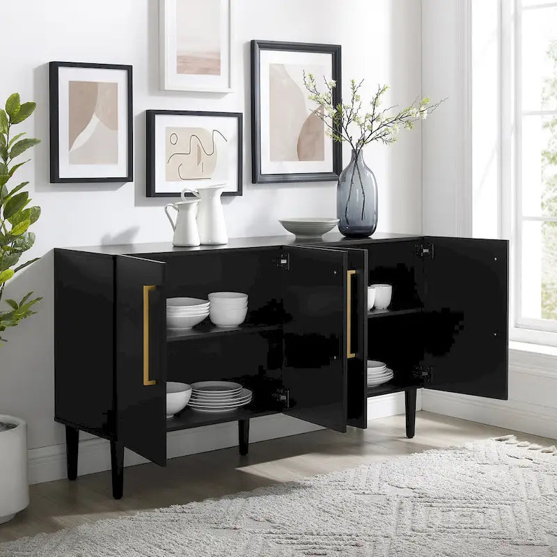 Buffet Mid-Century Everett - 62x19x8