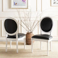 Chaise de salle à manger ovale parisienne Rona (lot de 2) - 20Lx20Px39H
