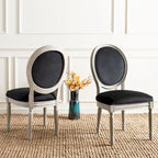 Chaise de salle à manger ovale parisienne Rona (lot de 2) - 20Lx20Px39H