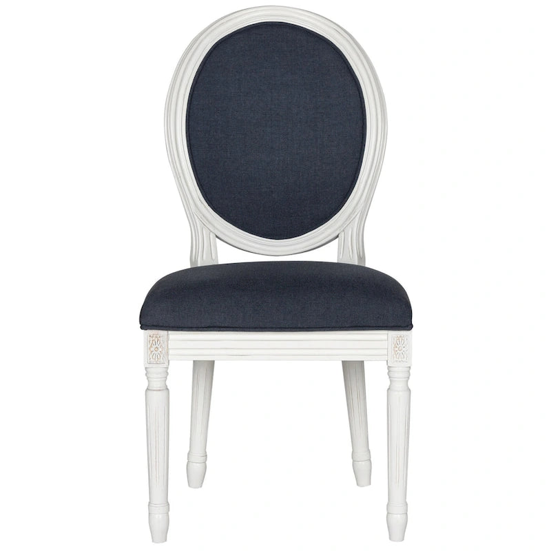 Chaise de salle à manger ovale parisienne Rona (lot de 2) - 20Lx20Px39H