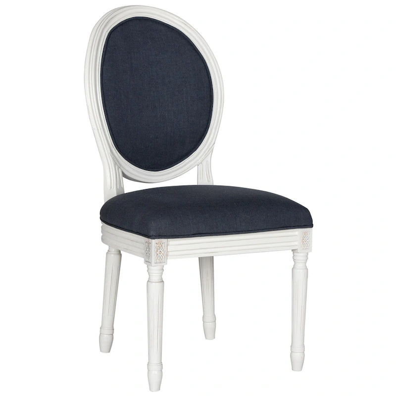 Chaise de salle à manger ovale parisienne Rona (lot de 2) - 20Lx20Px39H