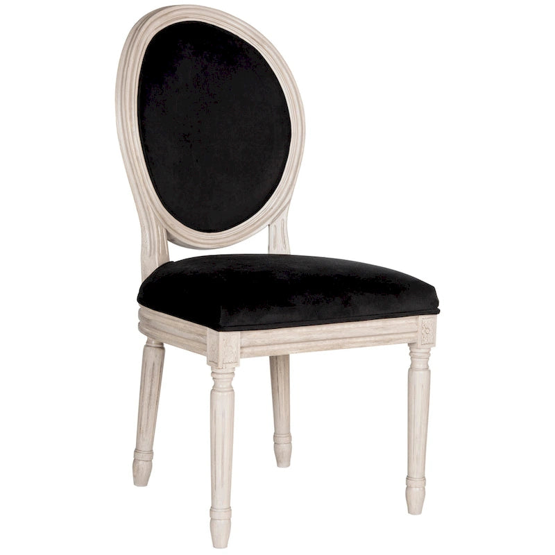Chaise de salle à manger ovale parisienne Rona (lot de 2) - 20Lx20Px39H