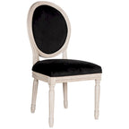 Chaise de salle à manger ovale parisienne Rona (lot de 2) - 20Lx20Px39H