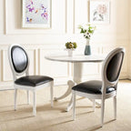 Chaise de salle à manger ovale parisienne Rona (lot de 2) - 20Lx20Px39H
