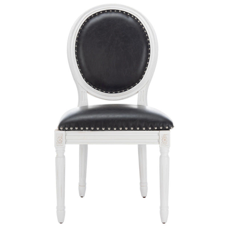 Chaise de salle à manger ovale parisienne Rona (lot de 2) - 20Lx20Px39H