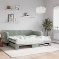 Canapé-lit rembourré pour chambre à coucher et salon, velours