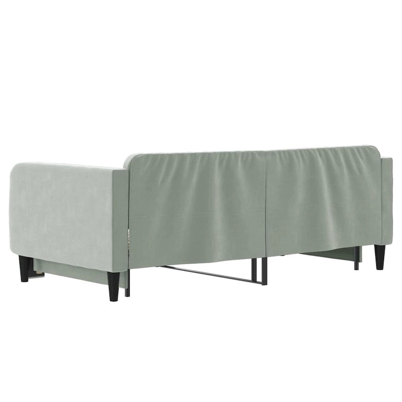 Canapé-lit rembourré pour chambre à coucher et salon, velours