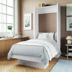 Lit escamotable contemporain Easy Lift Twin avec étagère