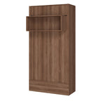 Lit escamotable contemporain Easy Lift Twin avec étagère