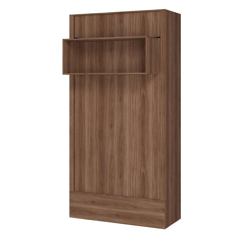 Lit escamotable contemporain Easy Lift Twin avec étagère
