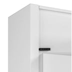 Lit escamotable contemporain Easy Lift Twin avec étagère