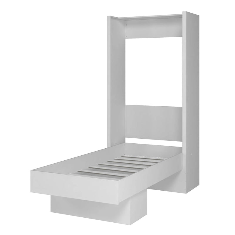Lit escamotable contemporain Easy Lift Twin avec étagère
