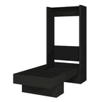 Lit escamotable contemporain Easy Lift Twin avec étagère