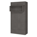Lit escamotable contemporain Easy Lift Twin avec étagère