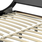 Cadre de lit King Size en PU Rembourré avec LED