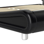 Cadre de lit King Size en PU Rembourré avec LED