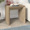 Table d'appoint rectangulaire large Oswin 22 - 22 de large